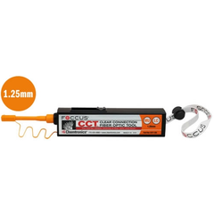 1.25 mm Clear Connection Tool, 800 click LC and MU connectors, PC and APC polish